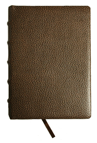 Pebble-Grain Leather Journal